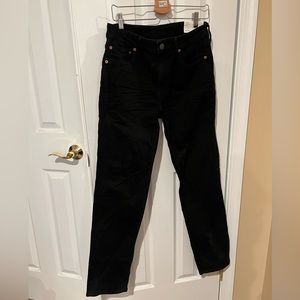 American Eagle NWT men’s black jeans Airflex straight.